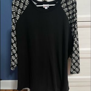 LulaRoe 3/4 sleeve shirt